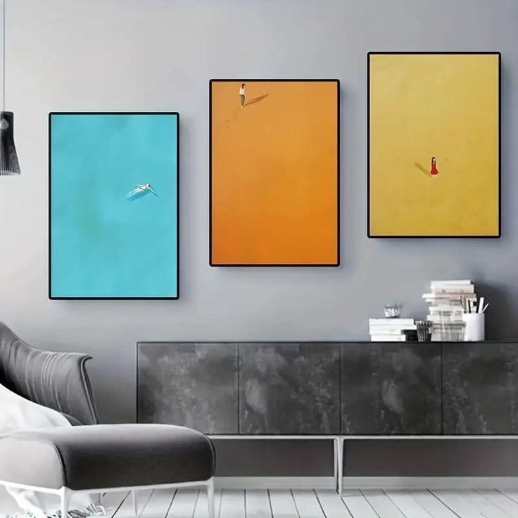 Lukisan Panel Asthetic Untuk Ruangan Terlihat Lebih Luas