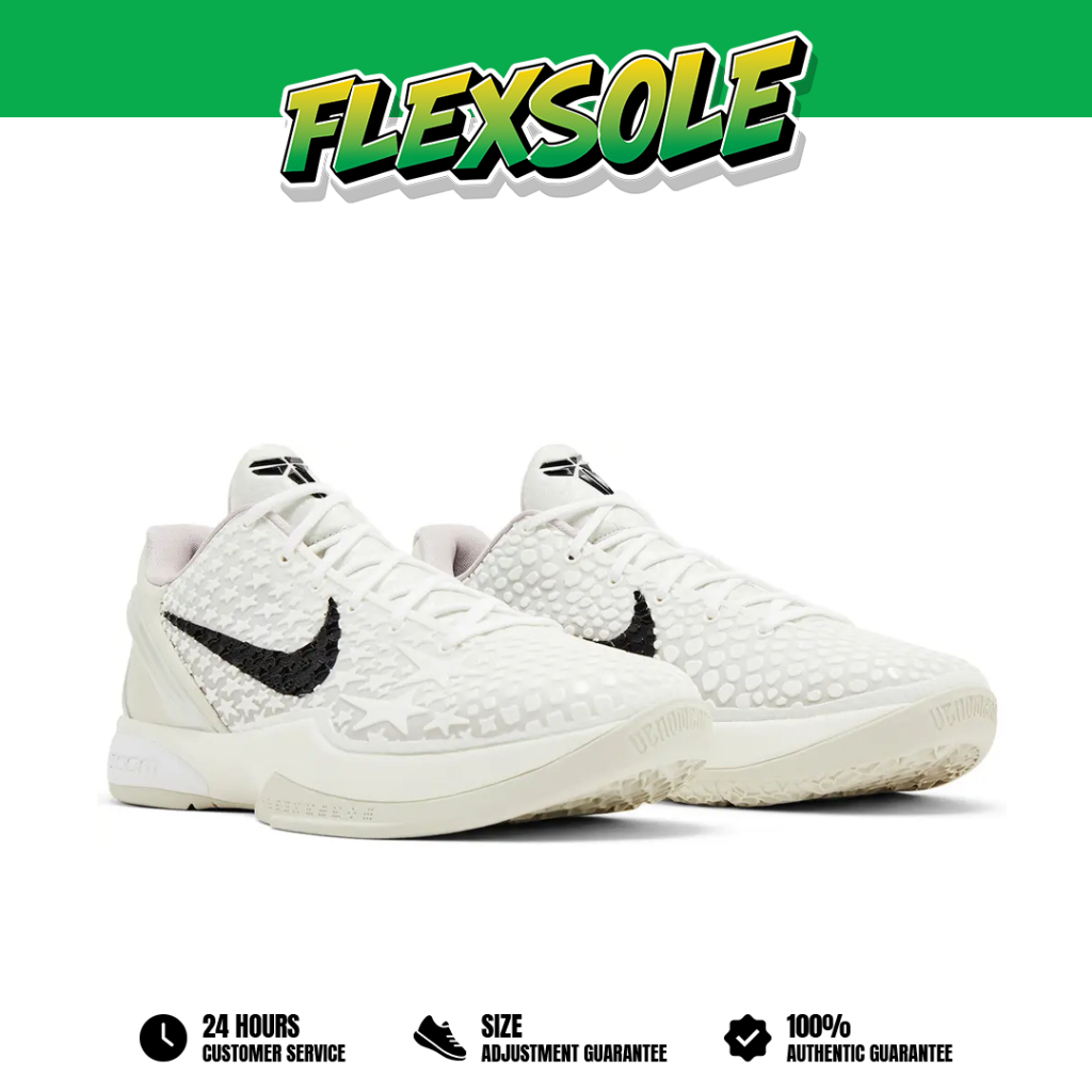 Sepatu Nike Kobe 6 Protro Sail All Star 2.0 White Sneakers Authentic