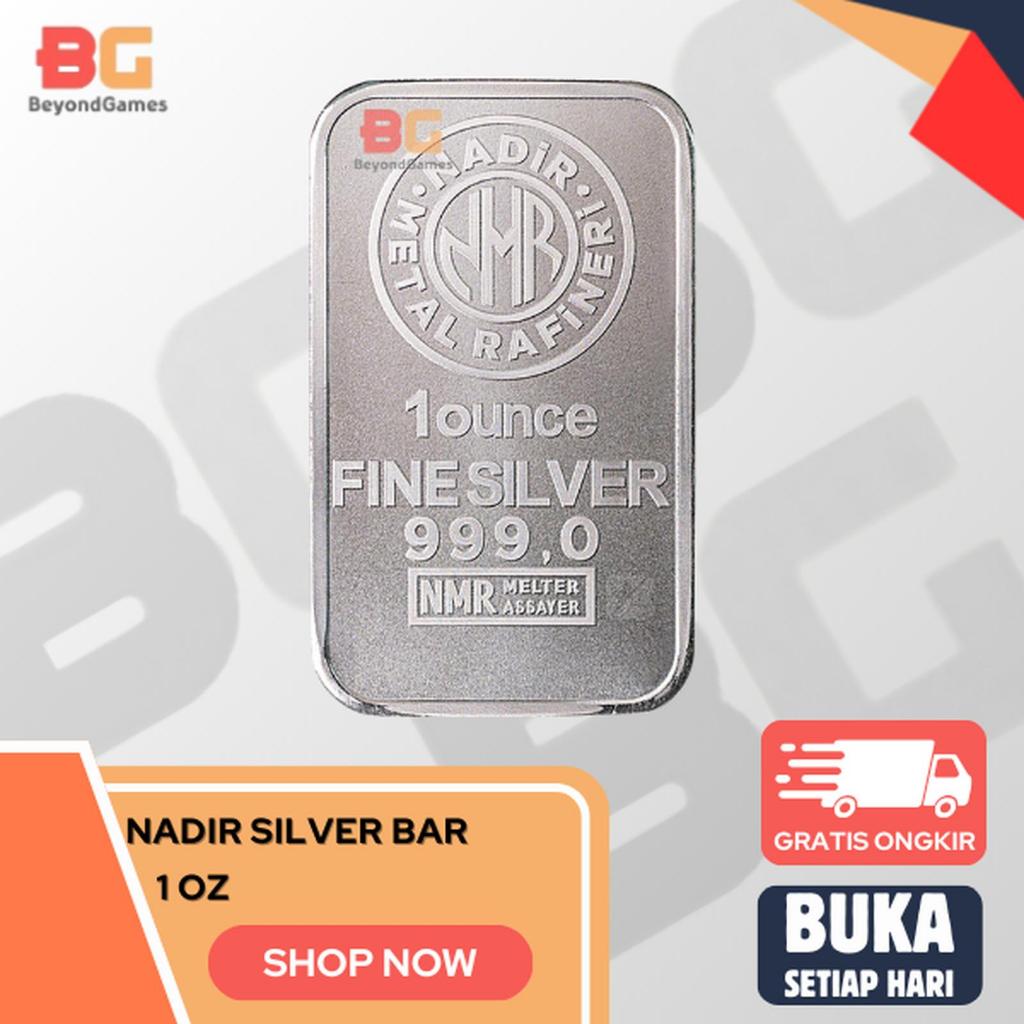 SILVER BAR NADIR | PERAK BATANGAN NADIR 1 OZ (31.1gram) 99.9 - ORIGINAL TURKI