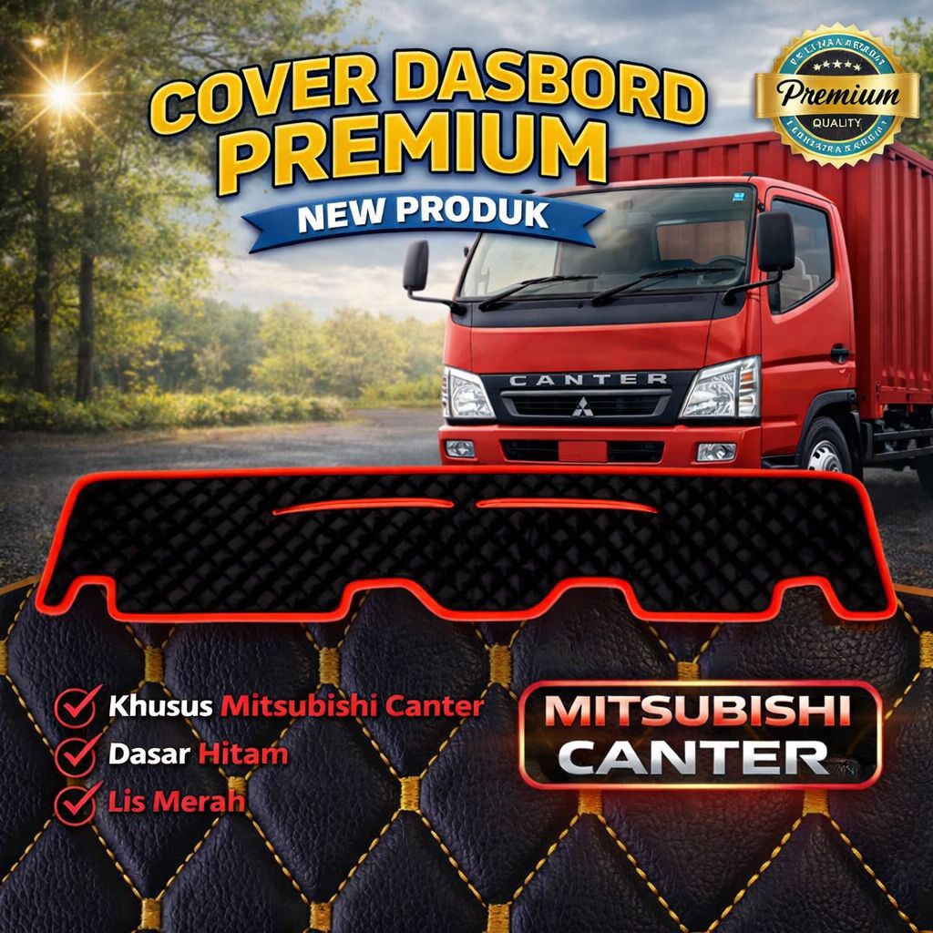 Cover dashboard Mitsubishi Canter Alas Pelindung dashboard
