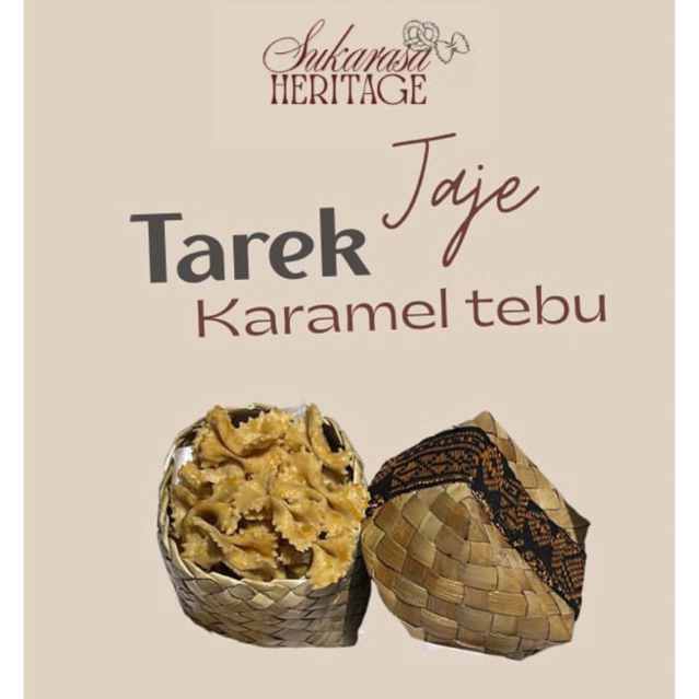 Jajan Tarek Karamel Tebu - Oleh-oleh Khas Lombok