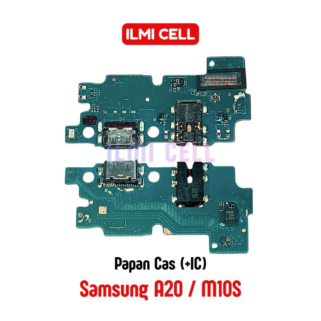 PAPAN KONEKTOR CAS MIC SAMSUNG A20 A205F/ M10S M107F ORI