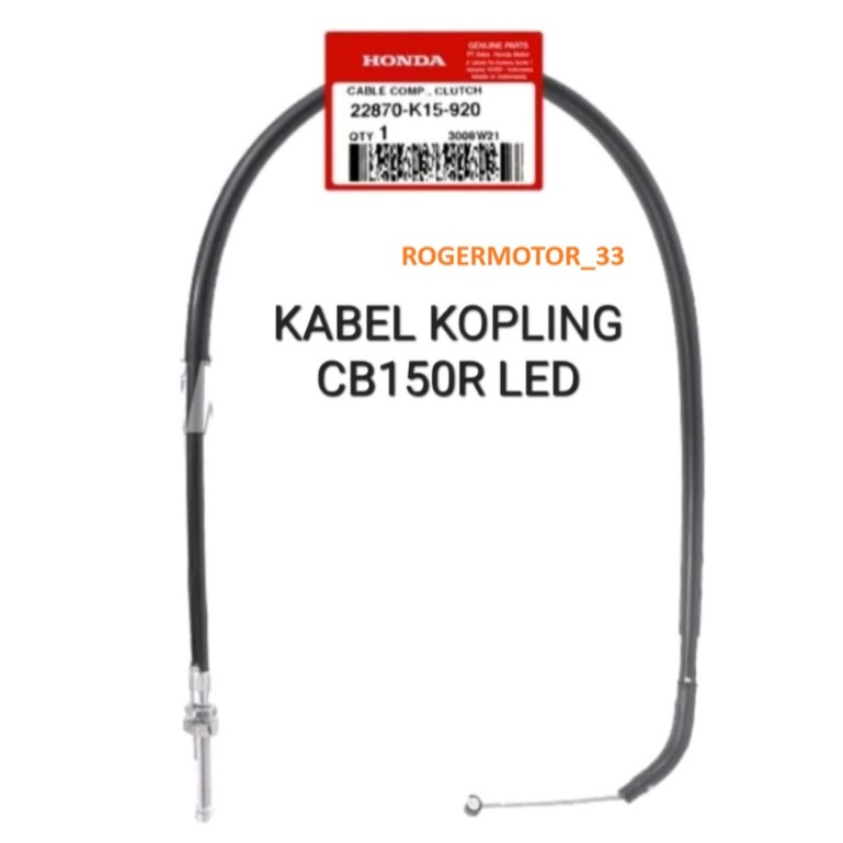 KABEL TALI KOPLING KLOS CB150R CB 150 R LED ORIGINAL 22870-K15-920
