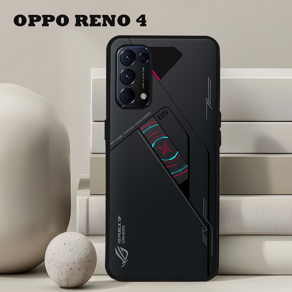 |GG03| KYON CASE  HP OPPO RENO 4  GLOSSY KILAU EFEK KACA | REQUEST CASE HP CUSTOM SOFTCASE HARDCASE 