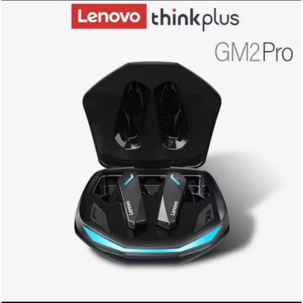 TWS Lenono thinkplus GM2 PRO - Variasi 2 warna, hitam - putih