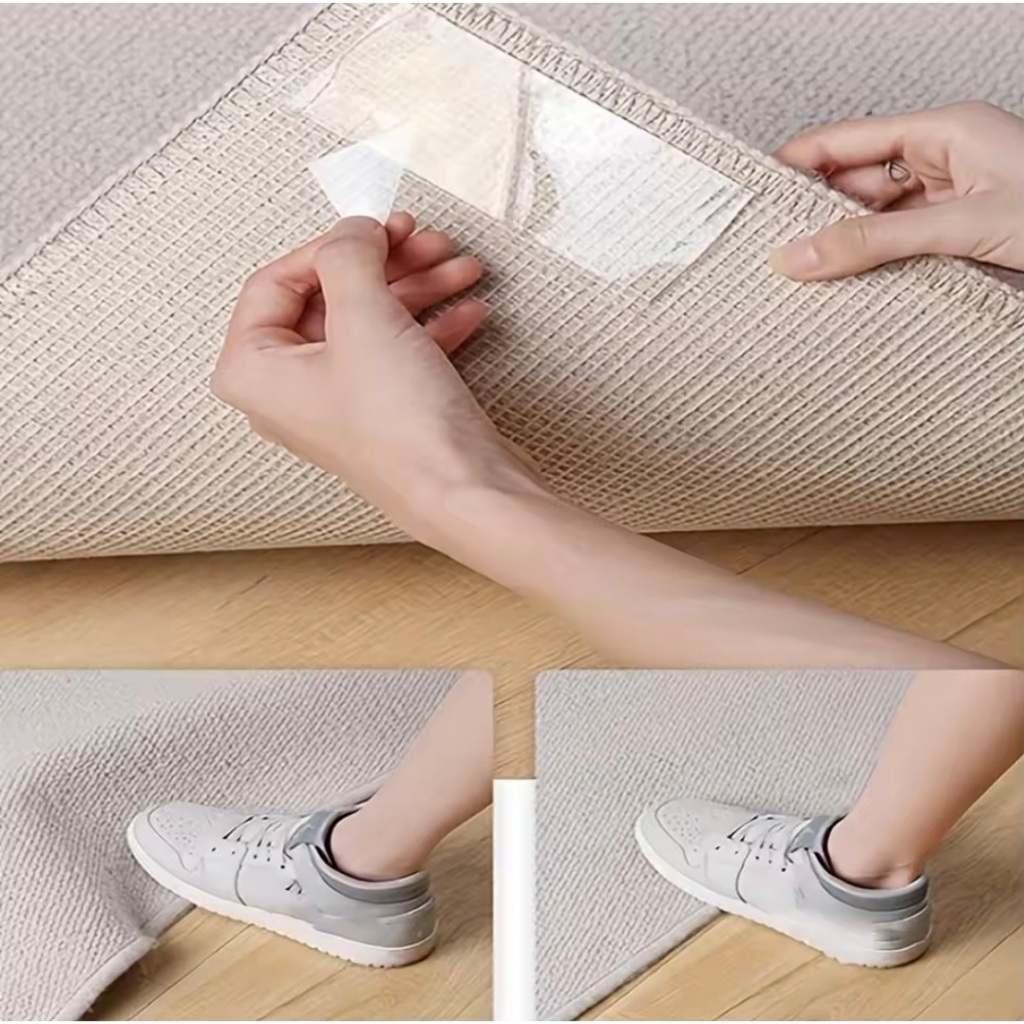 Double Tape Nano Perekat Transparant 3/5/10 Meter Lakban Bening Double Tape Perekat