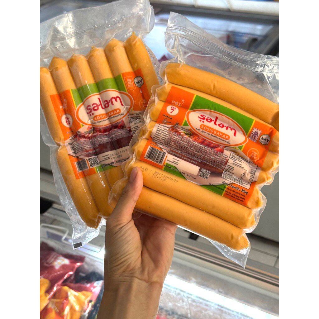 Salam Sosis Bakar Kombinasi Ayam dan Sapi 500gr