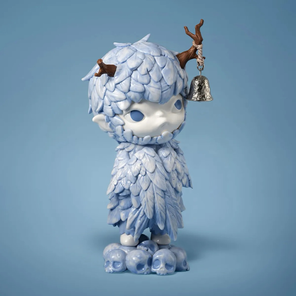 READY POP MART HIRONO BIRDY CERAMIC FEATHER | HIRONO ECHO SERIES PASSPORT BAG | HIRONO THE PIANIST