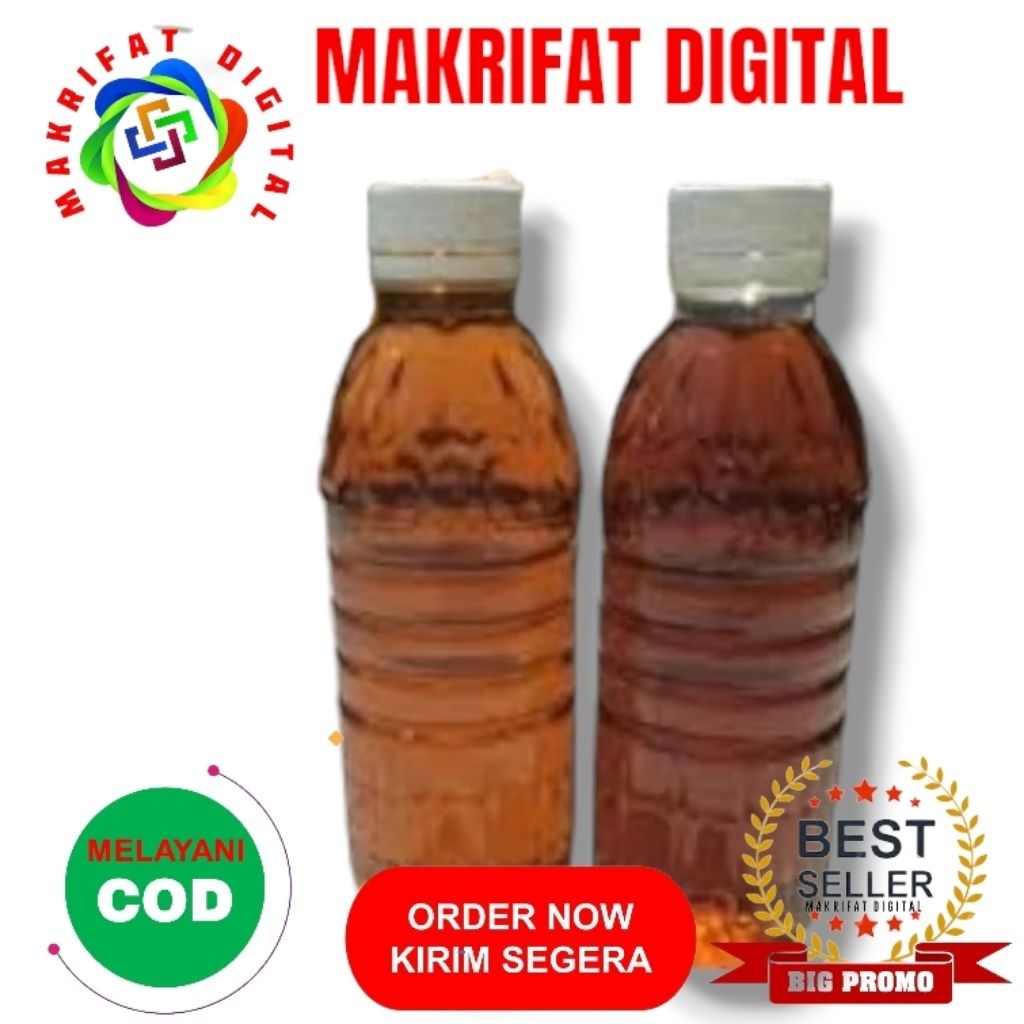 MAKRIFAT DIGITAL Paket 1 Kg  MINYAK IKAN TUNA MURNI Asli Alami untuk Peternakan Perikanan dan Pertan