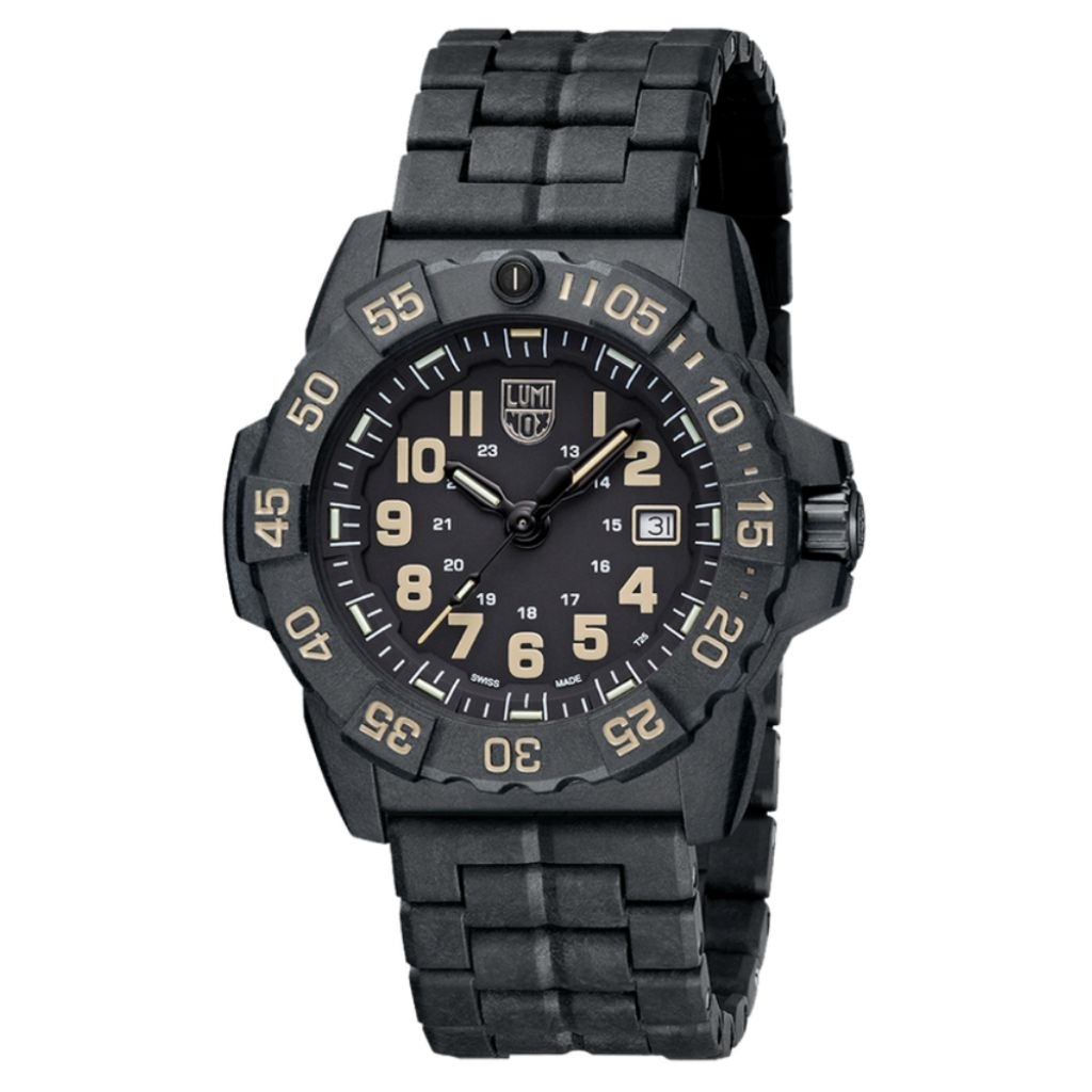 Luminox 3510, Military watch 45mm - Navy SEALs - Jam Tangan Pria - Swiss Made