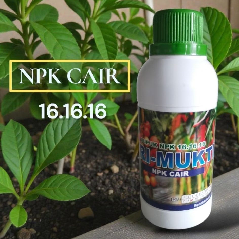 Pupuk NPK 16-16-16 Tri Mukti 250ml - Pupuk Cair Kesuburan Tanaman