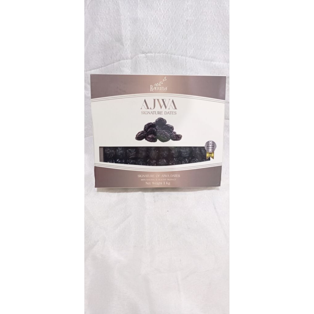 (1kg) Ajwa Signature Dates Ranuna / Kurma Ajwa Premium Ranuna