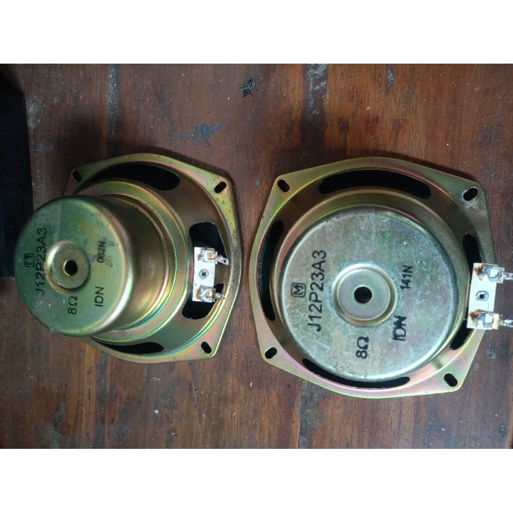 sepasang speaker full range 4.5 inch