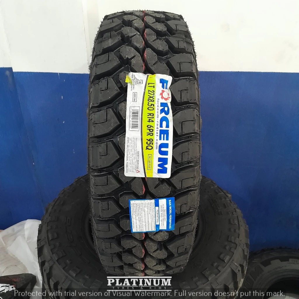BAN PACUL FORCEUM M/T 27 8,5 R14 THN 2025 II 27 8,5 R14 FORCEUM M/T