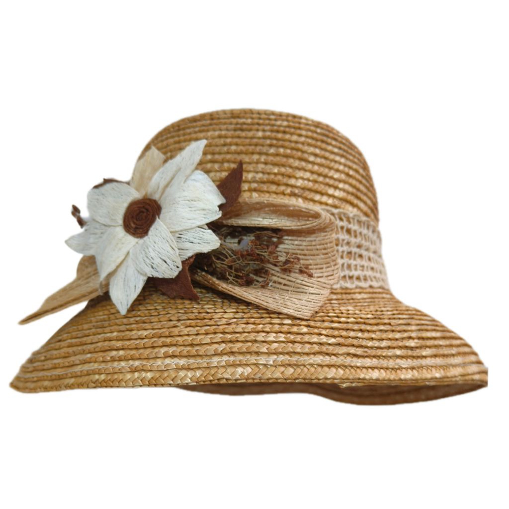 [PRELOVED] Picnic Hat, Mori, Beach, Fairycore, Vintage