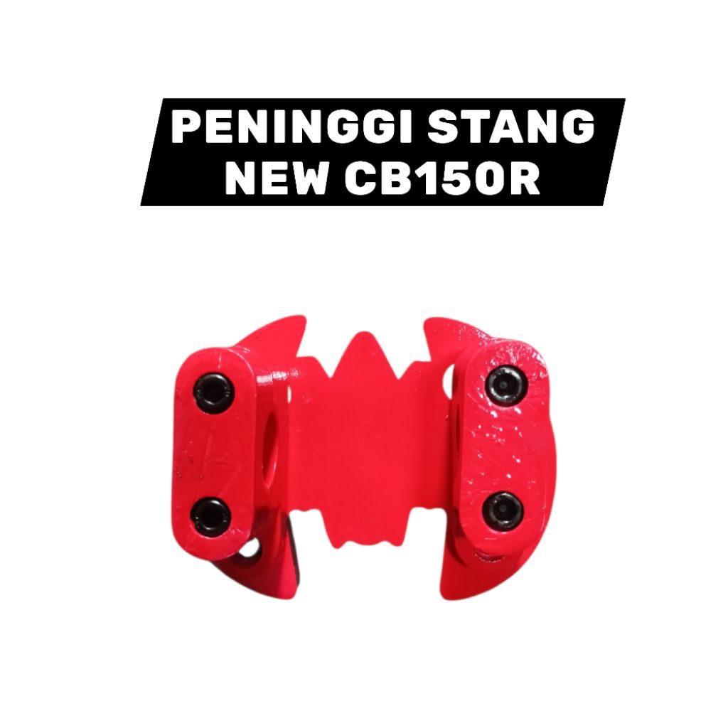 RAISER PENINGGI STANG NEW CB150R MODEL BETMEN MERAH untuk Motor Honda CB150R dengan Desain Berkualit