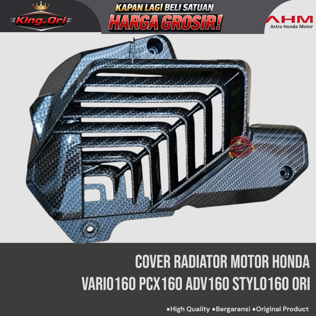 Cover Radiator Motor Honda Vario160 PCX160 ADV160 Stylo160 Ori