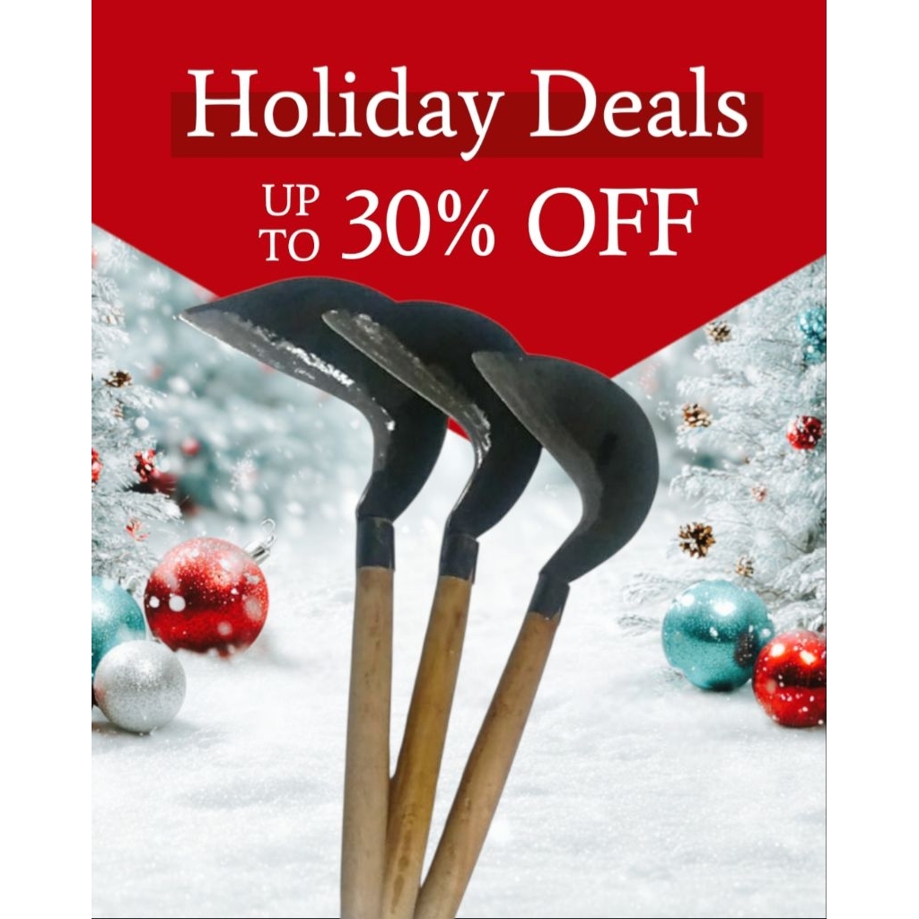 Sabit / Arit Rumput plat baja hitam murah