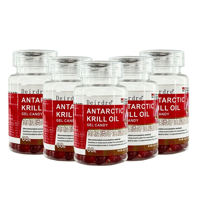 Antarctic Krill Oil Gel Candy Minyak 300