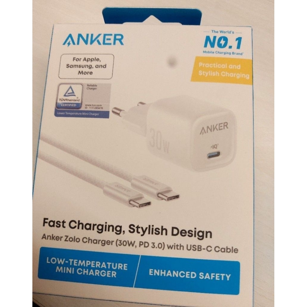 charge anker zolo 30w