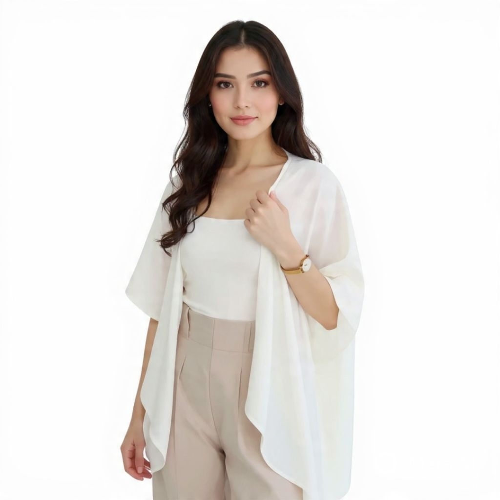 Outer Wanita Lengan Pendek / Outer Lengan Pendek Wanita / Baju Atasan Wanita Lengan Pendek