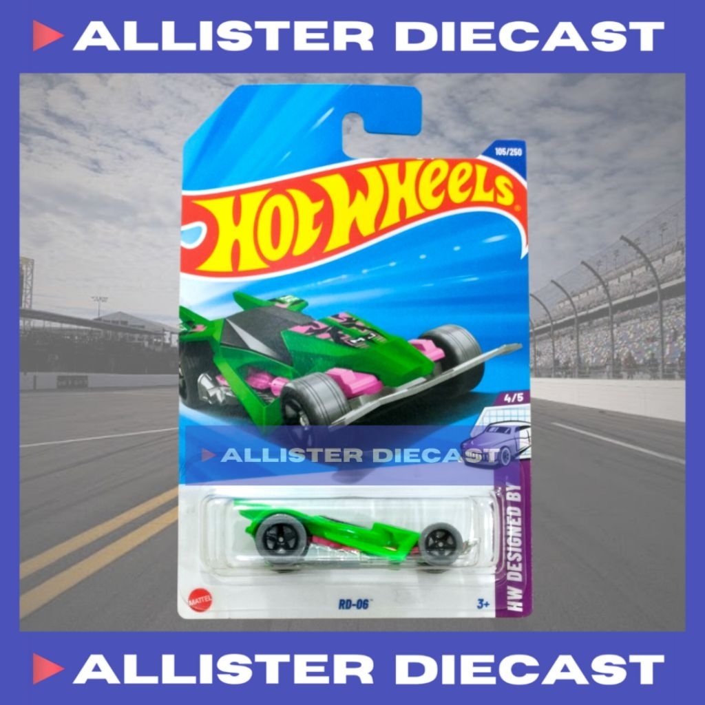 Hot Wheels RD06 Hijau Hotwheels RD06 Green HW Design By Hot Wheels Lets Race Hot Wheels Pesawat