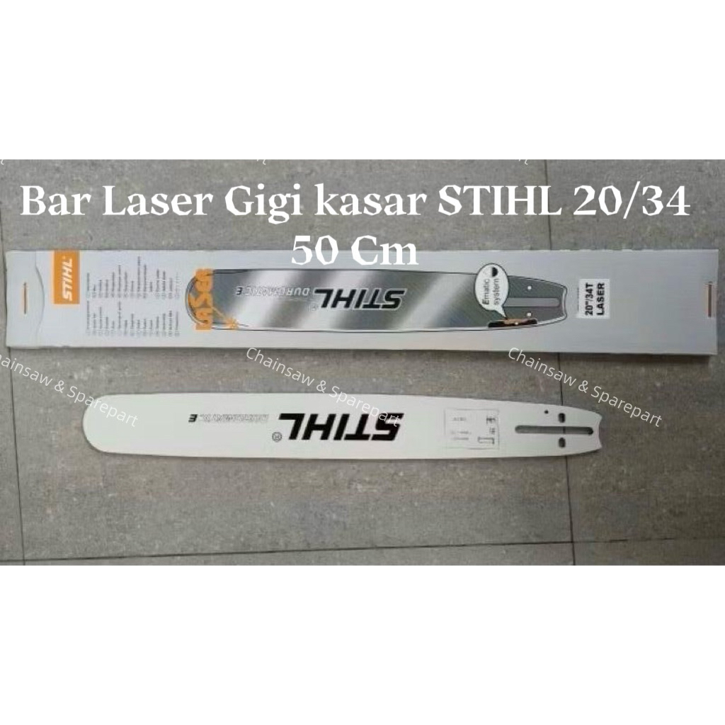 Bar Laser Senso/Sinso Stih 20 inch 34 mata.Bar Laser Chainsaw Stihl 20"/34T(34 mata) ORIGINAL
