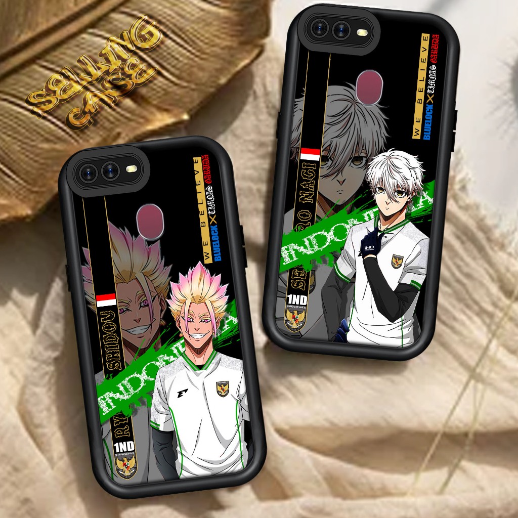 Case OPPO F9/F9 PRO/ REALME 2 PRO /AX7 Motif ( TIMNAS BLUELOCK) Casing Handphone Softcase Glossy Ant