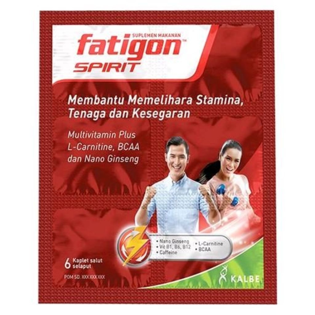 VITAMIN KESEHATAN / VITAMIN TUBUH / FATIGON SPIRIT 1 BOX