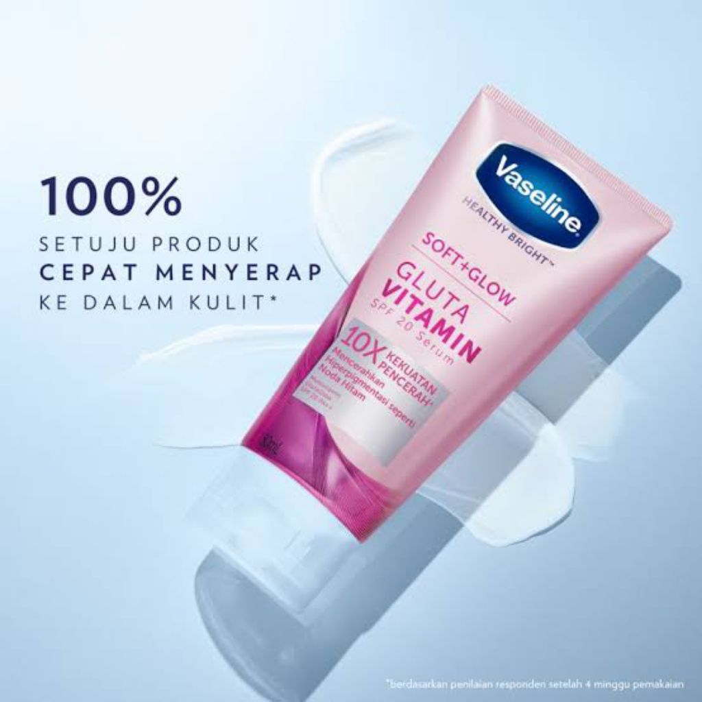 Vaseline soft glow 180ml