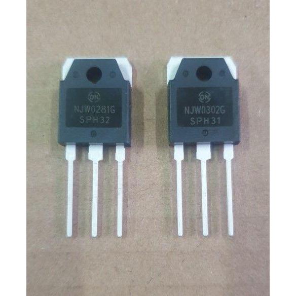 NJW0302-NJW0281 G / NJW 0302-NJW 0281 G (Sepasang) IC / Transistor