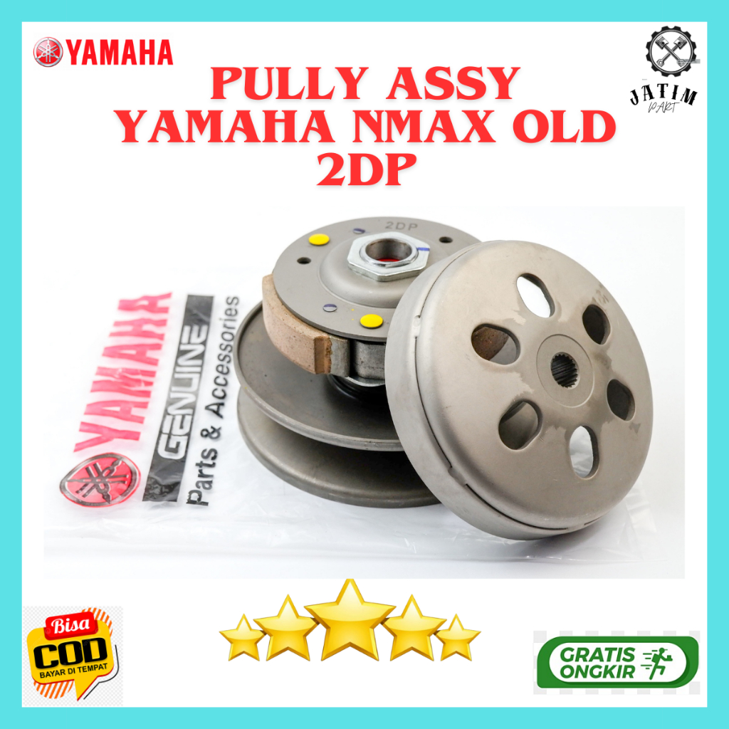 Puli Belakang Nmax Ori / Puli Cvt Nmax / Pully Assy Yamaha Nmax Original Premium -  2DP-E7661-00
