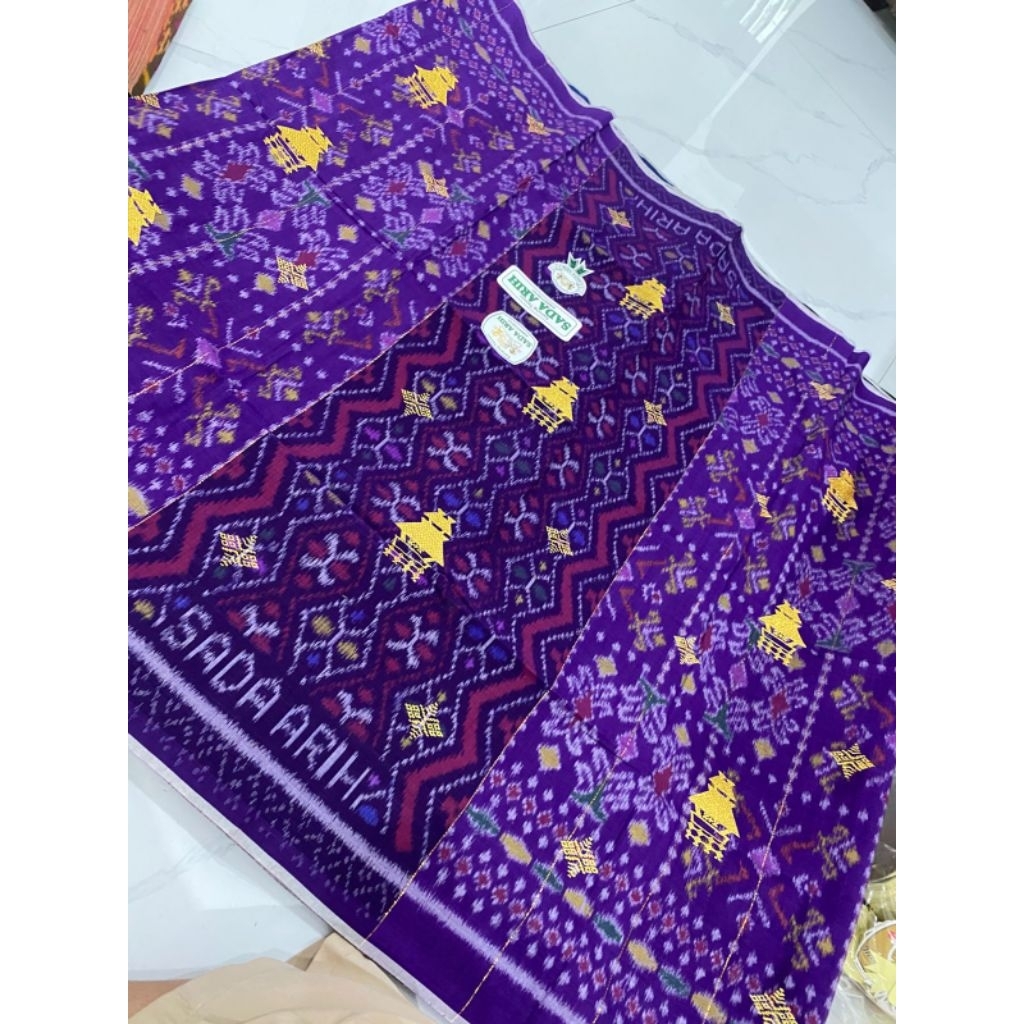 New stock Sarung Sada Arih  bordir Bahan sutra bagian 2