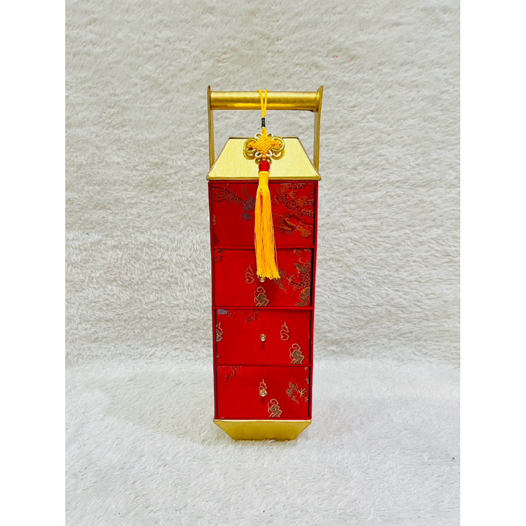 Rantang Lampion Mini / Box Imlek / Parcel Imlek / Hampers Imlek / CNY / Packaging / Rotan / Sanjitan