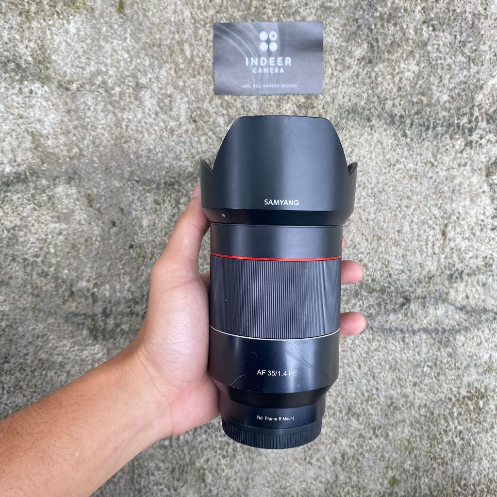 LENSA SAMYANG 35MM F1.4 FOR SONY SECOND NORMAL