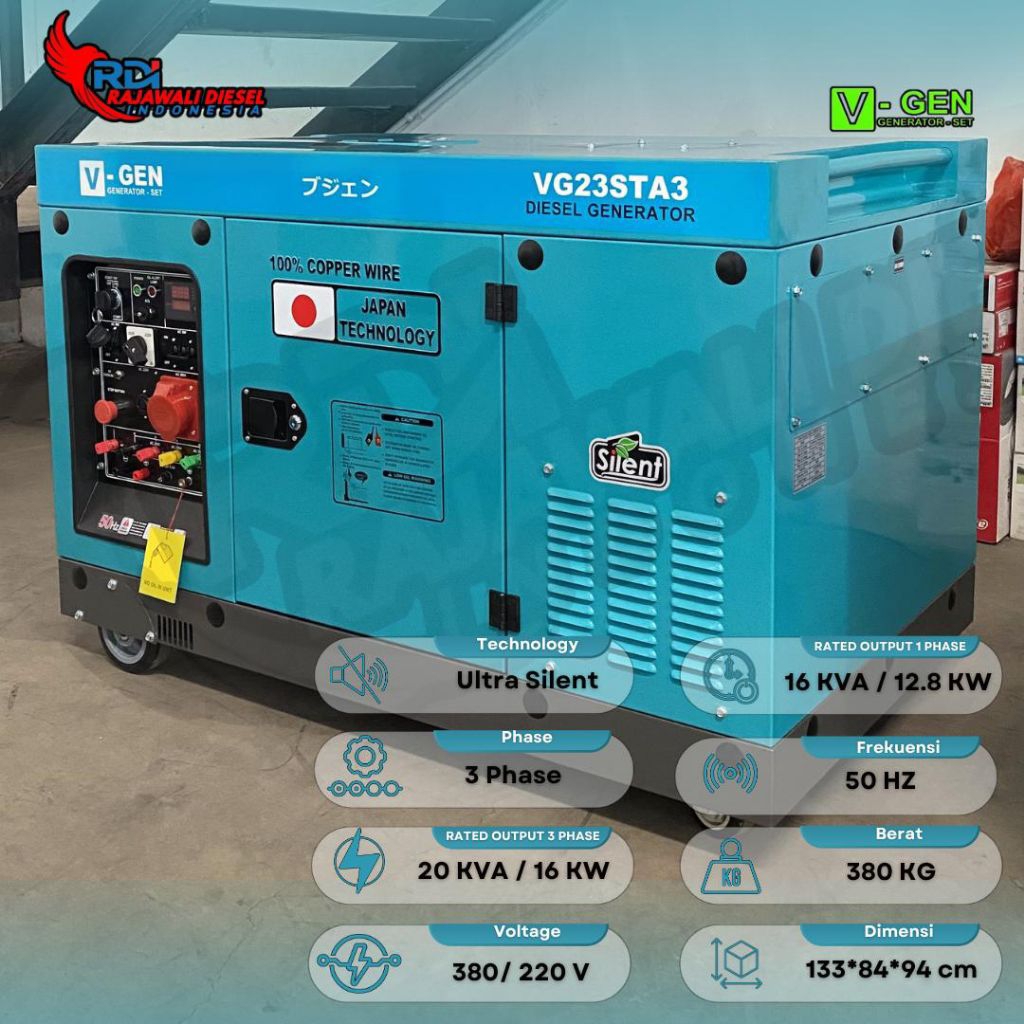 genset 20 kva - VG23STA