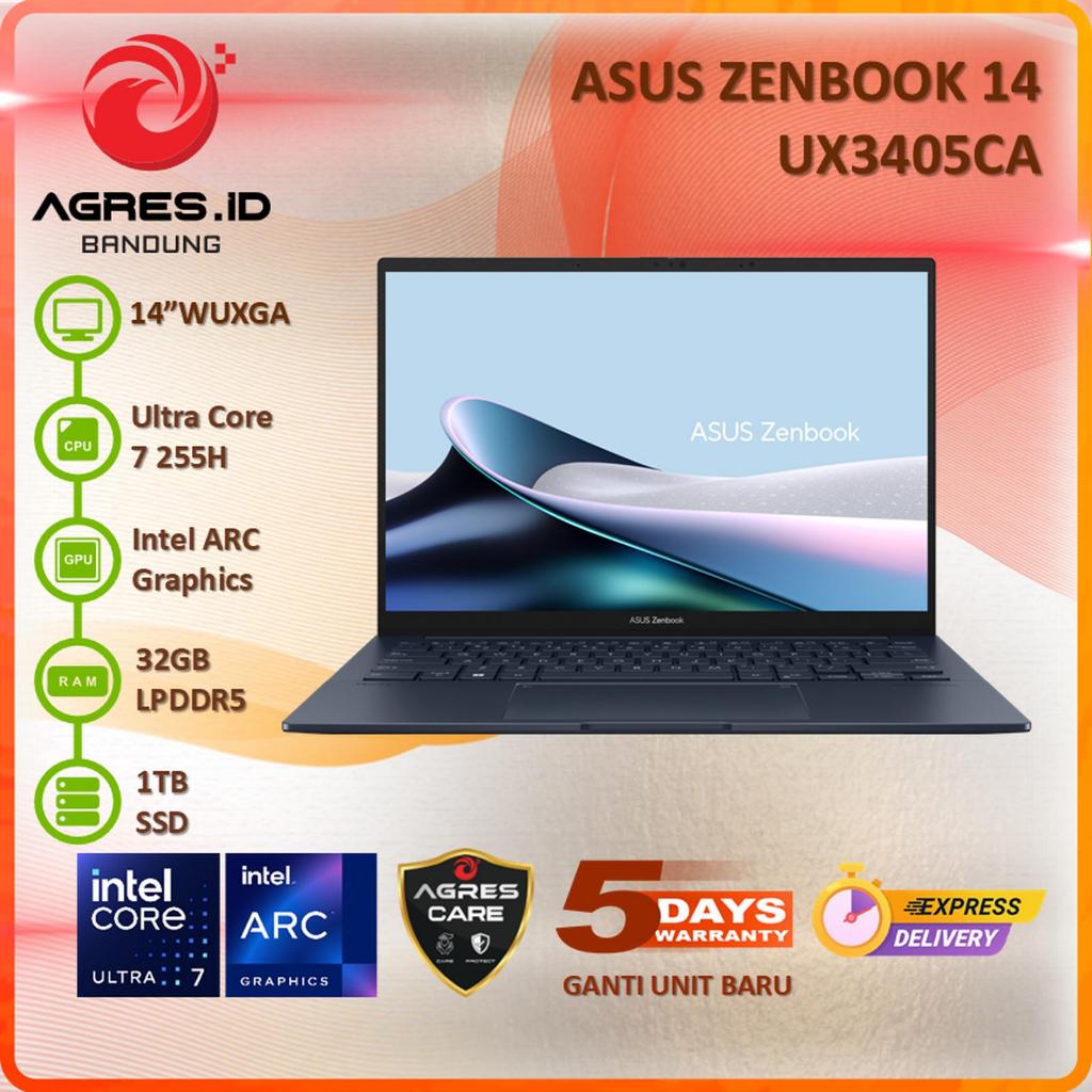 ASUS ZENBOOK 14 UX3405CA ULTRA 7 255H 32GB 1TB 14" WUXGA OLED TOUCH