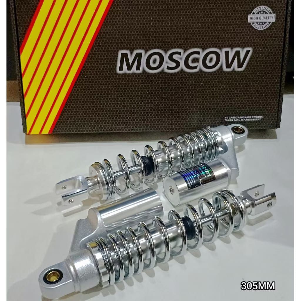 SHOCK TABUNG BELAKANG CROM 340MM/320MM/305MM MATIC