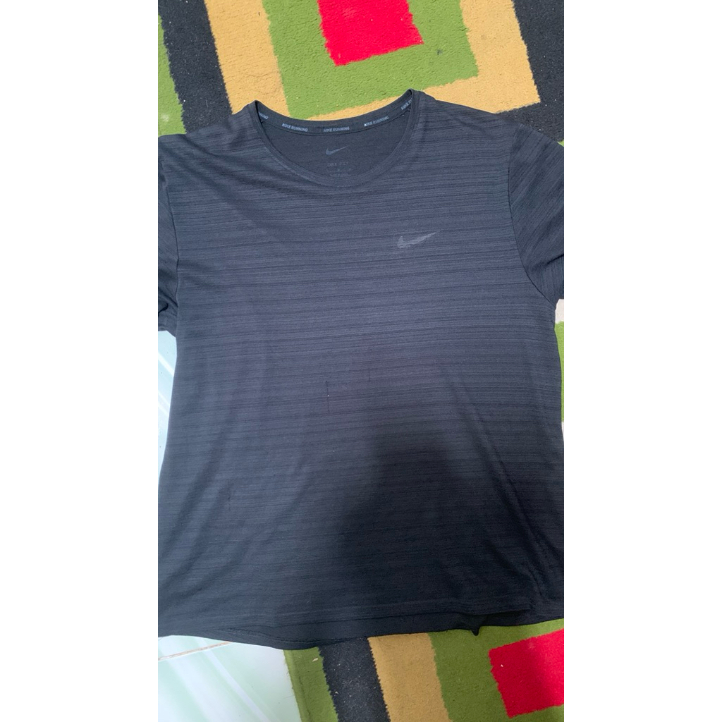 Nike Dry-fit Miler Top Short Sleeve Black second