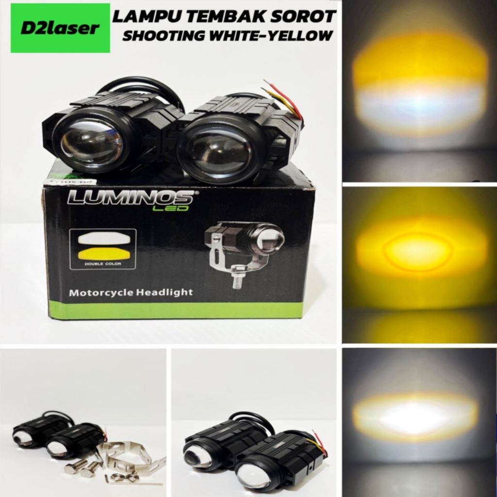 LAMPU TEMBAK D2 LASER LUMINOS 2PCS PLUS DEVIL SD111