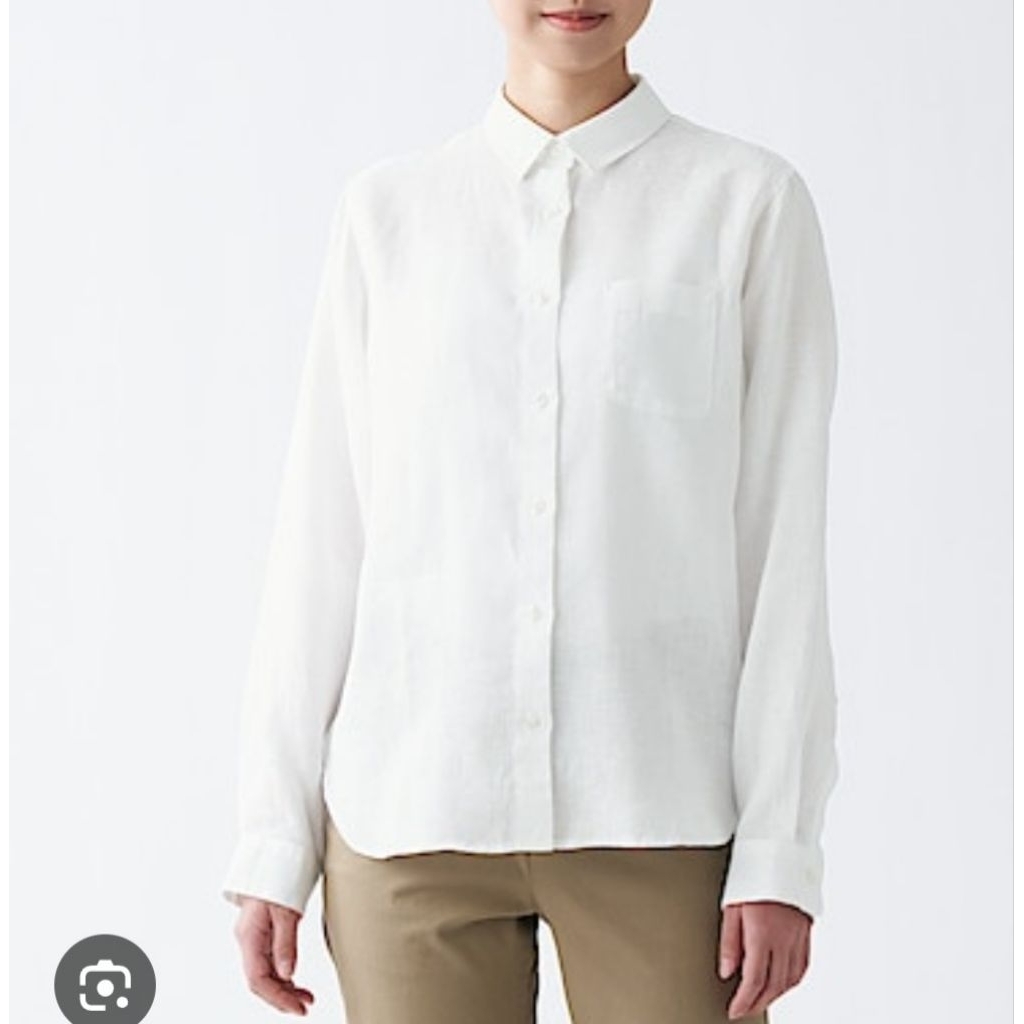 MUJI linen shirt kemeja