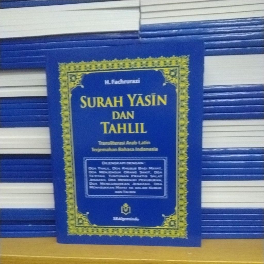 Buku yasin Dan Tahlil Terjemah - Latin
