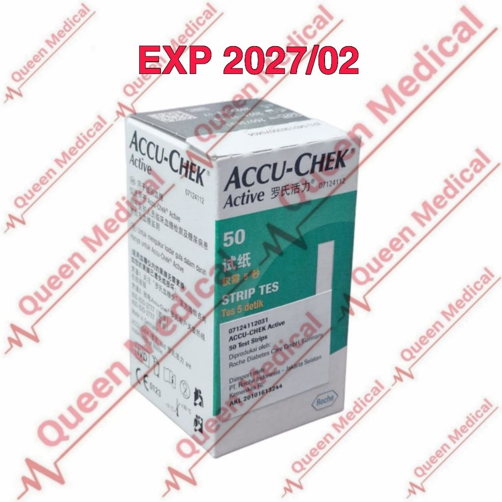 Accu Chek Active Strip Gula Darah AccuChek Accu check