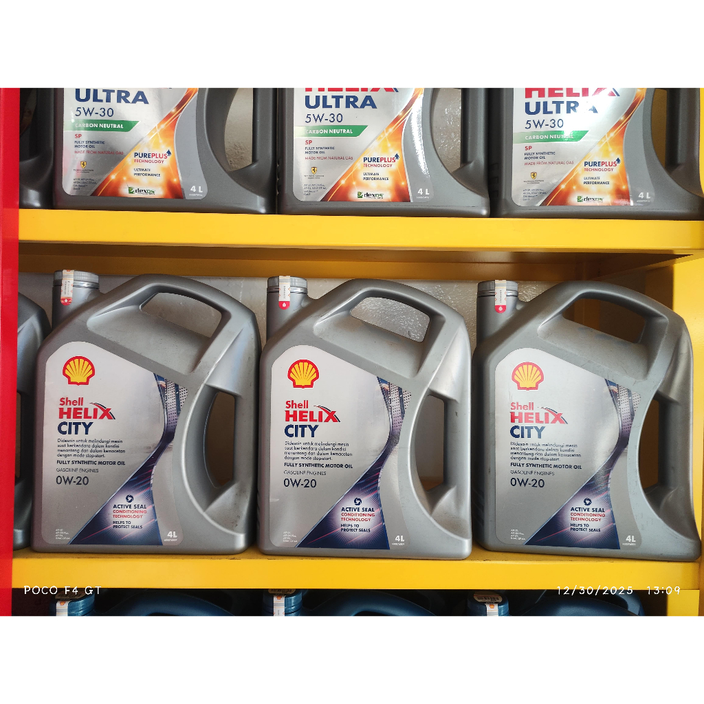 SHELL HELIX CITY 0W-20 4L Original Shell