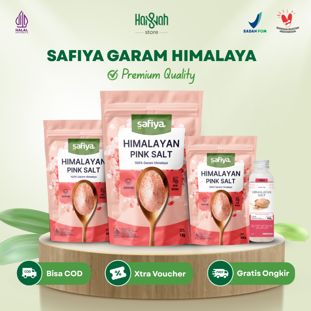 Garam Himalaya Safiya 1 Kg Natural Himalayan Salt Premium