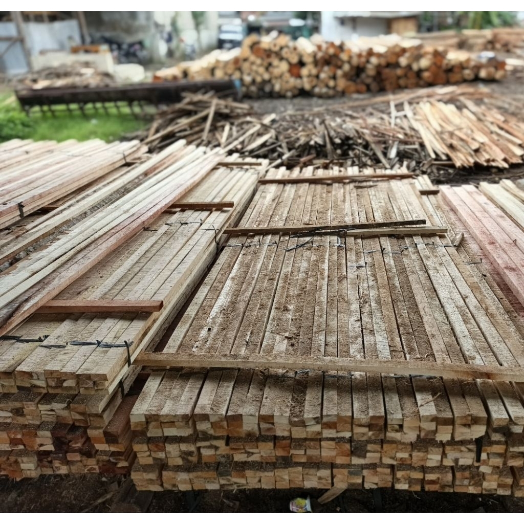 Kayu Kaso 5/7 4  Meter / PK
