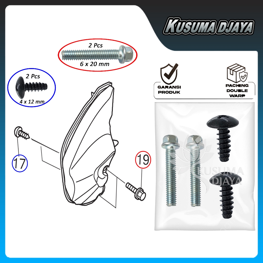 BAUD BAUT COVER CVT SET BEAT SCOOPY KARBU 2008 - 2012