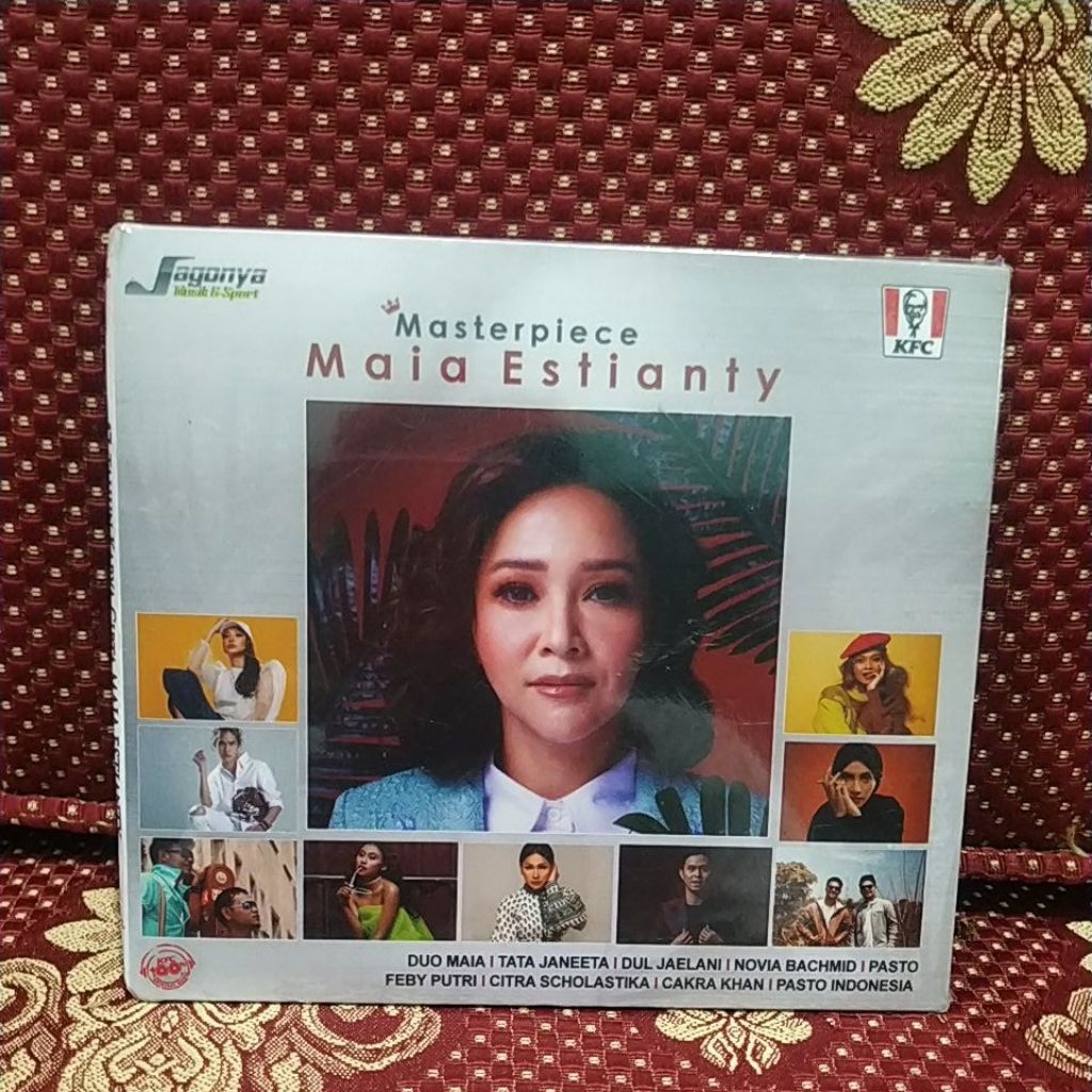 new segel kaset cd kfc masterpiece maia estianty