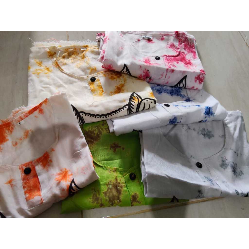 Kaos Barong Bali Dewasa Rijek Cacat Pabrik