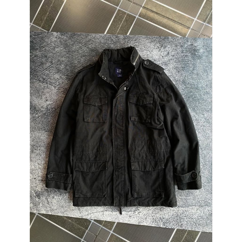 Parka jacket Utility multi pocket GAP canvas Authentic